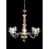 Lampadario Cristallo Oro a 8 Luci Dandolo D'Oro